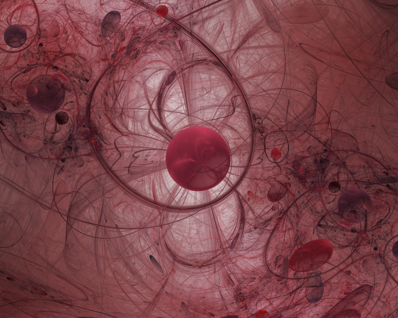 Паутина из тонких линий