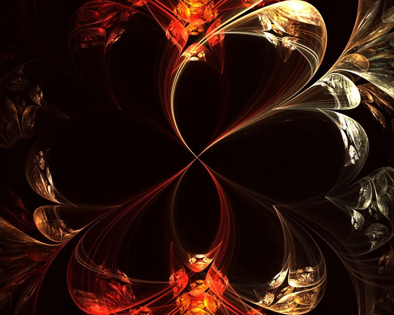 светящийся узор