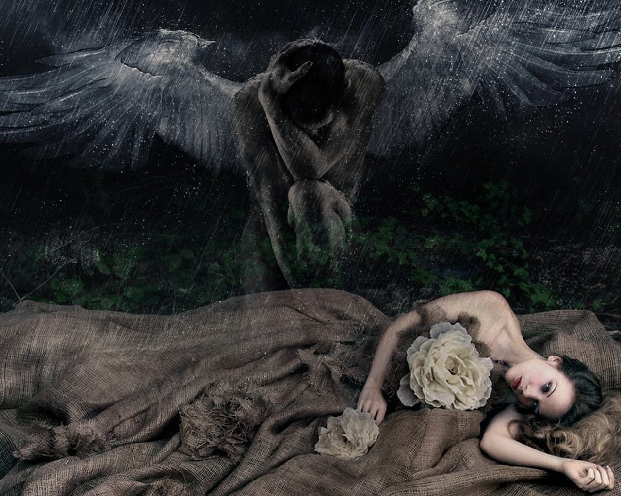 Ангел плачет