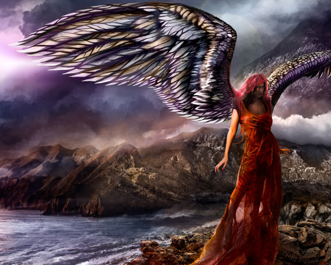 Ангел спустился на землю