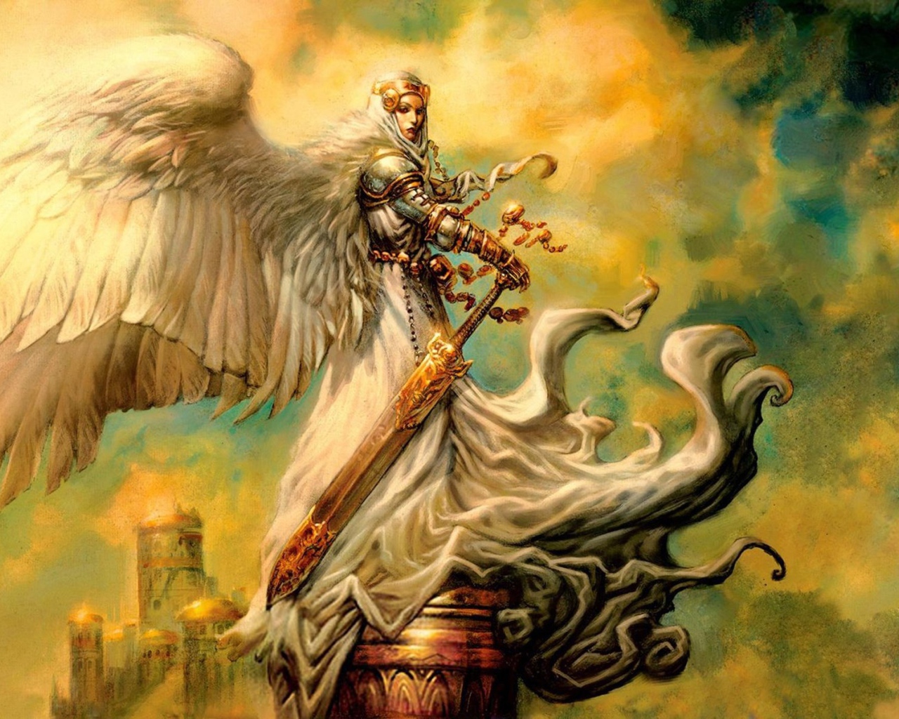 Ангел с мечом