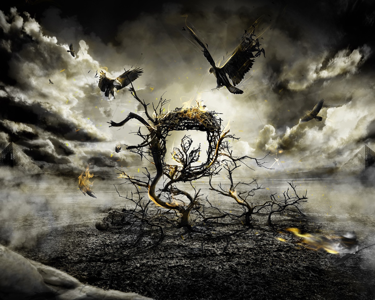 Фантазия с орлами