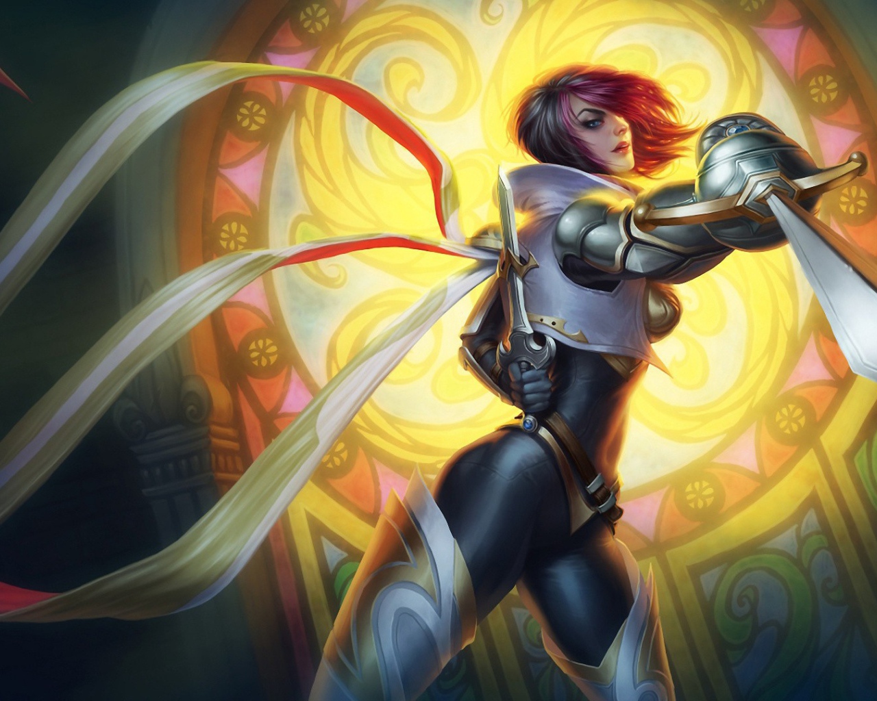 Фантастический рисунок Флоры