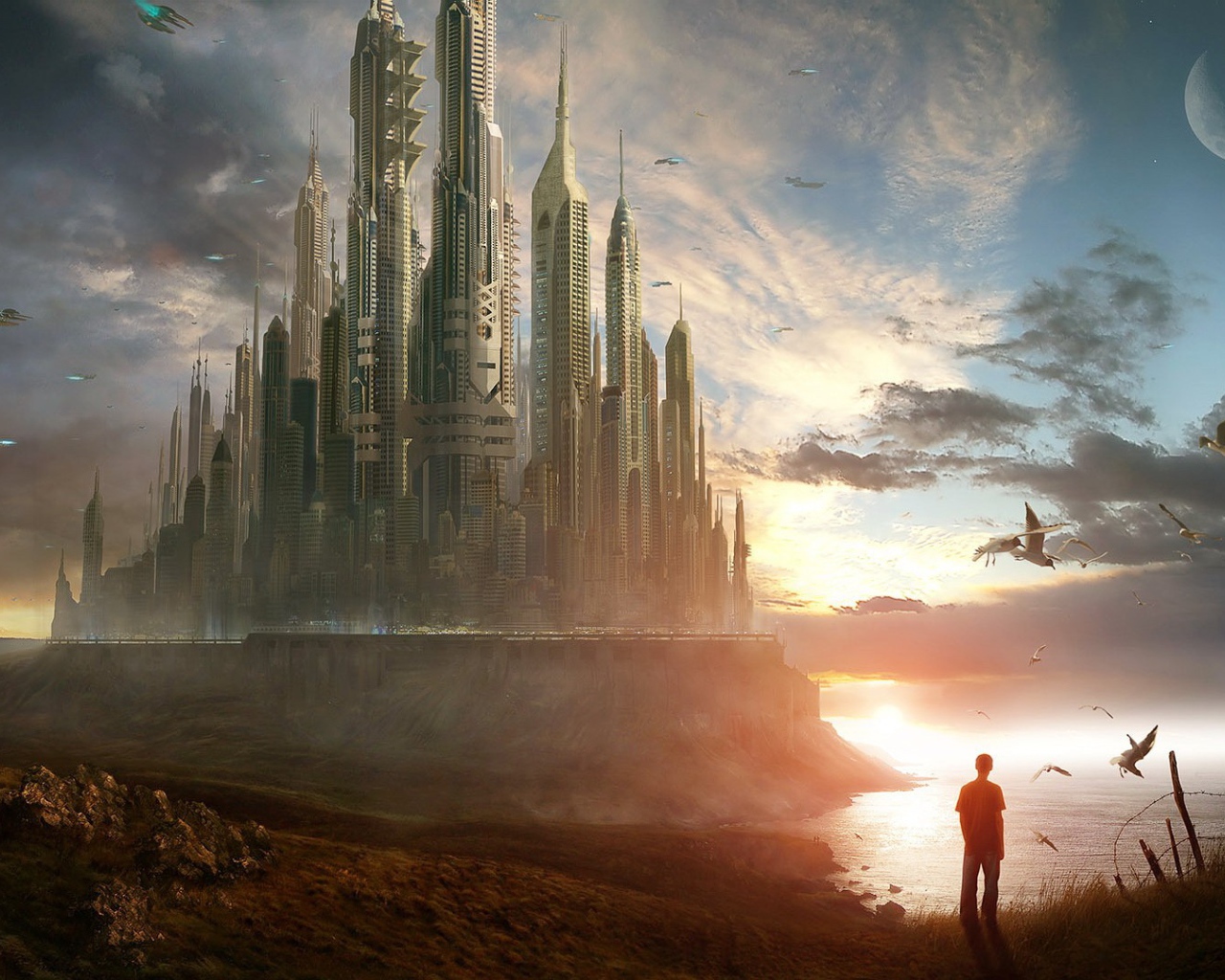 Город привидение