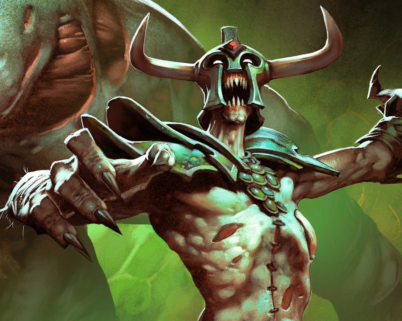 Монстр с когтями