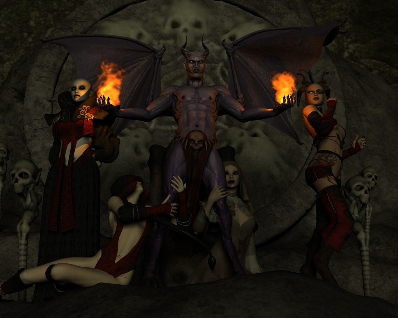 Огненный демон