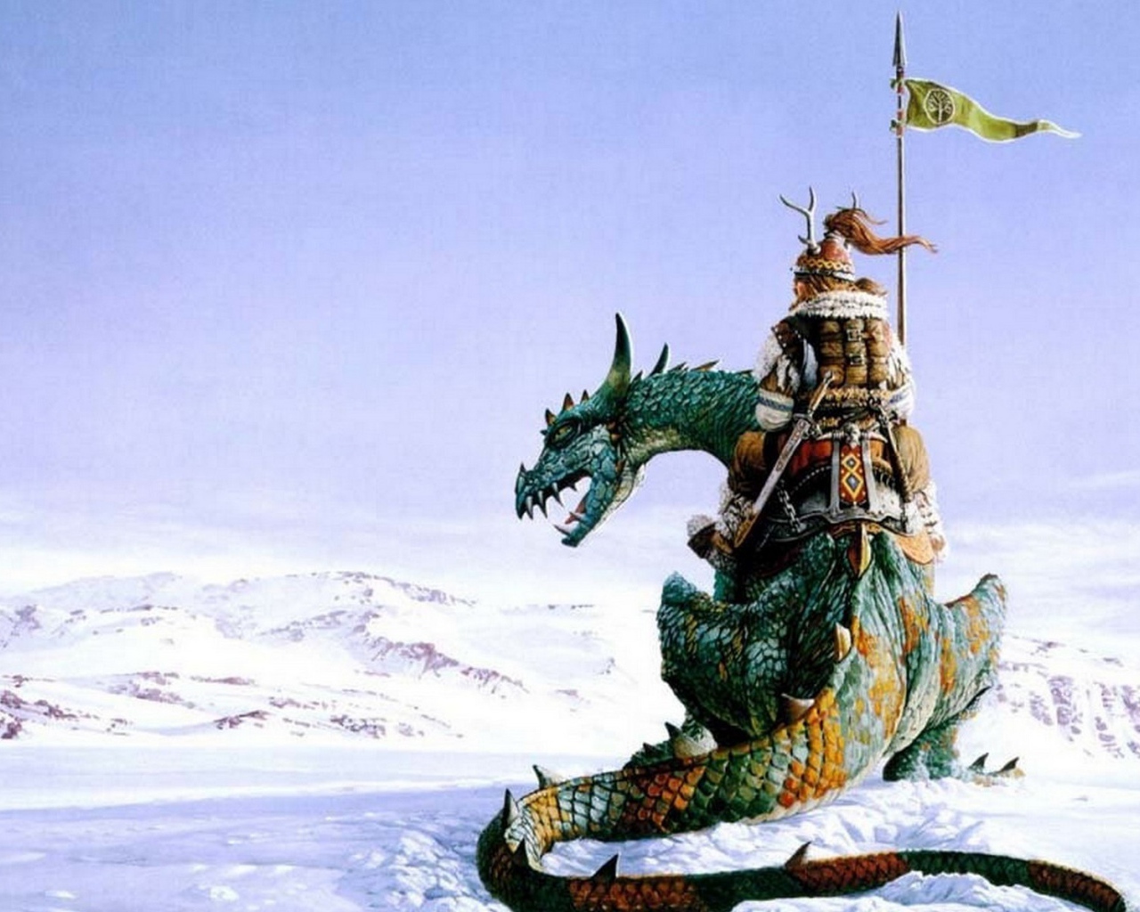 Всадник на драконе