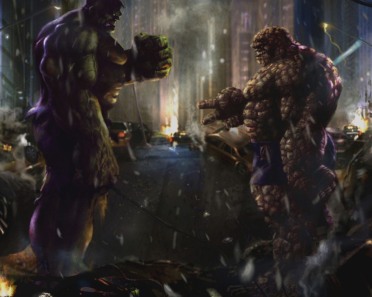 Борьба двух монстров