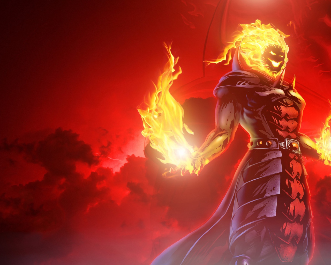 Огненный человек