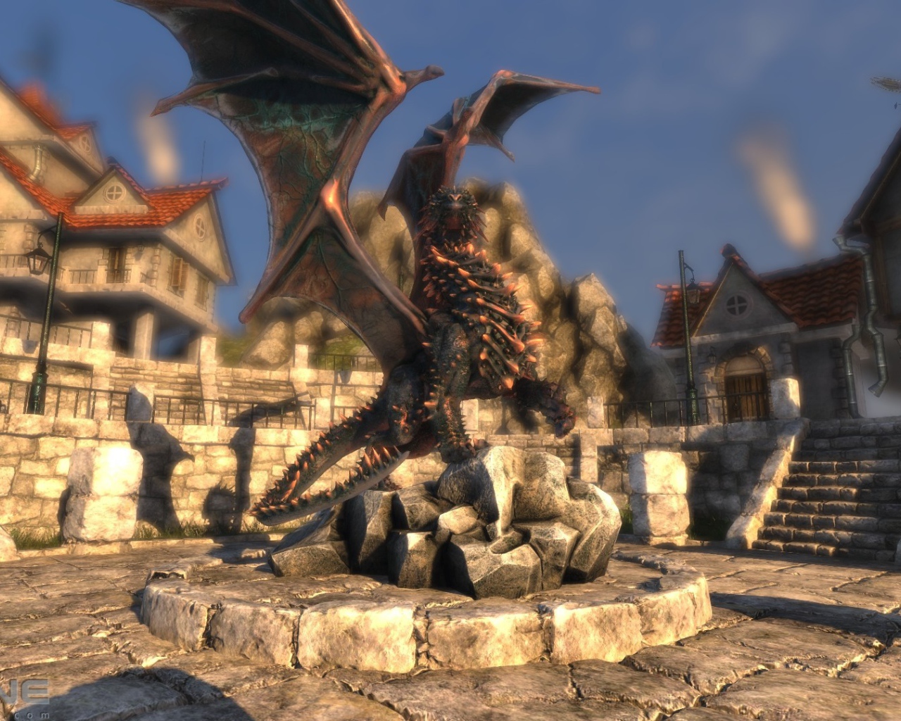 Памятник дракону