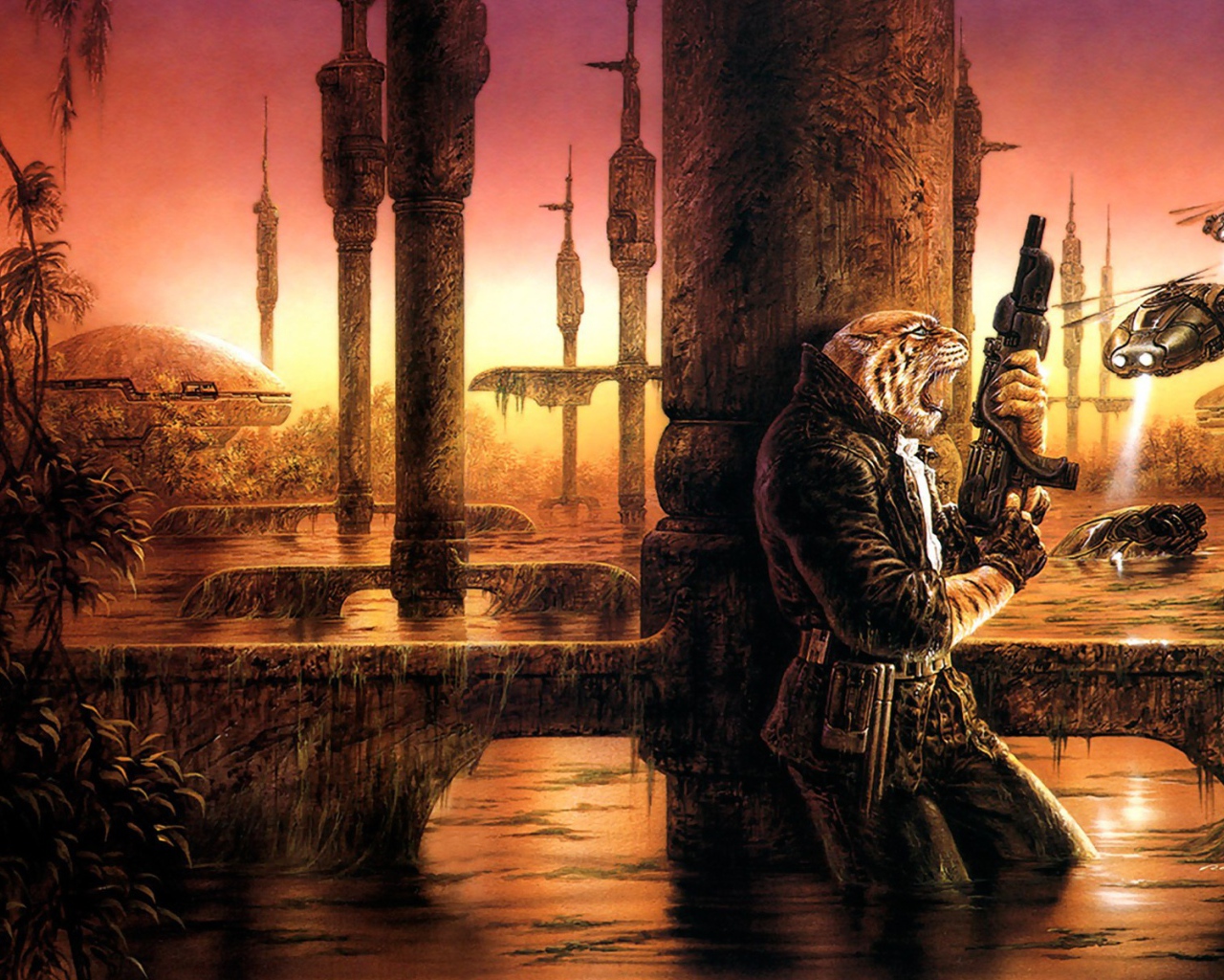 Воин с головой тигра