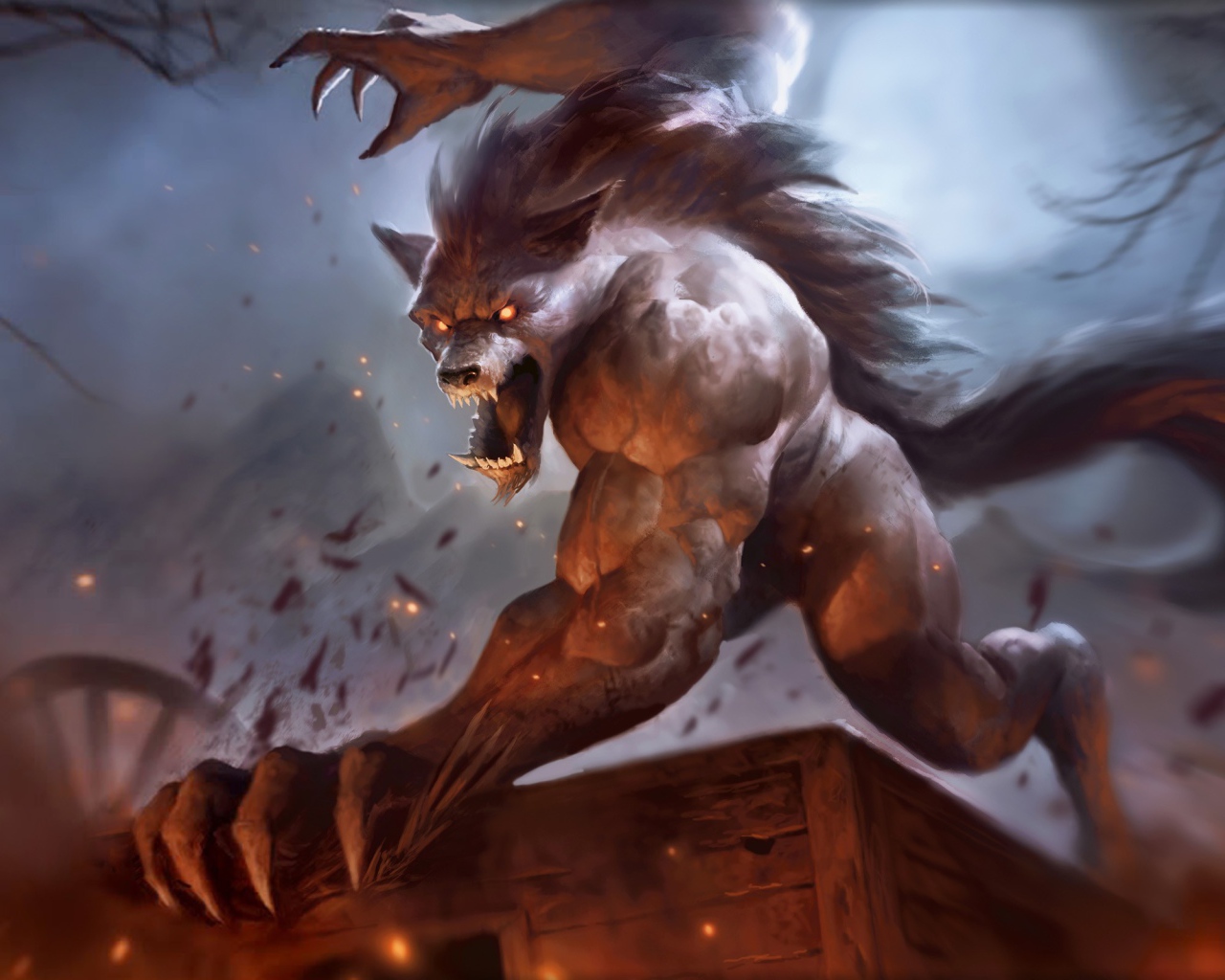 Очень страшный зверь