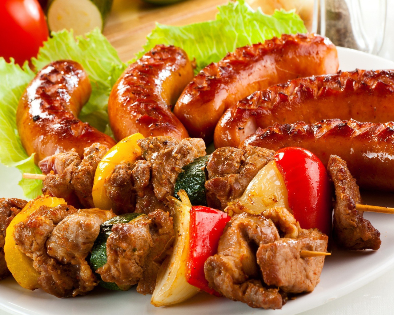 Обжаренные сосиски