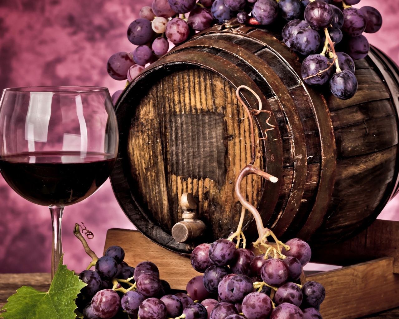 Бочка с вином