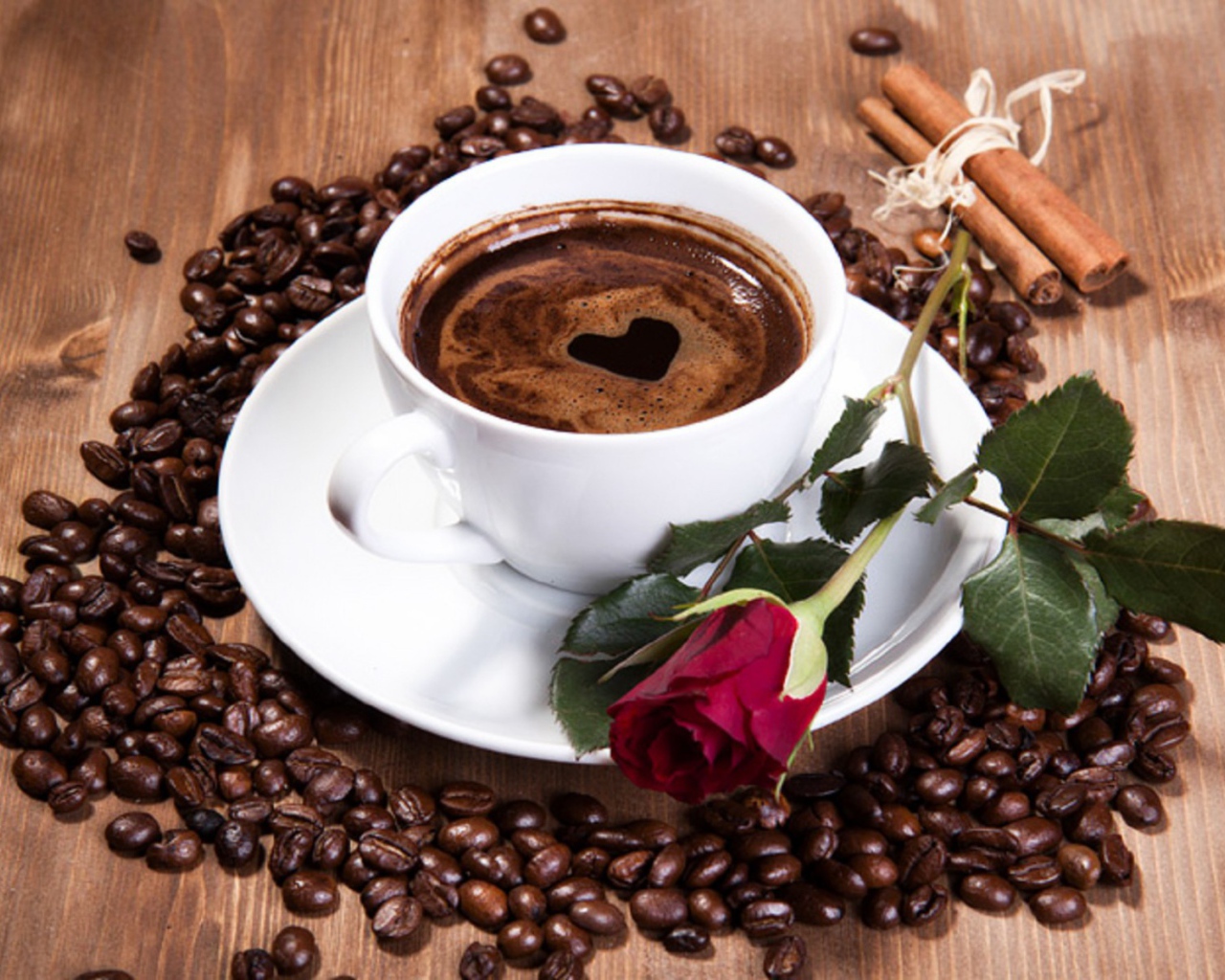 Кофе черный с пенкой