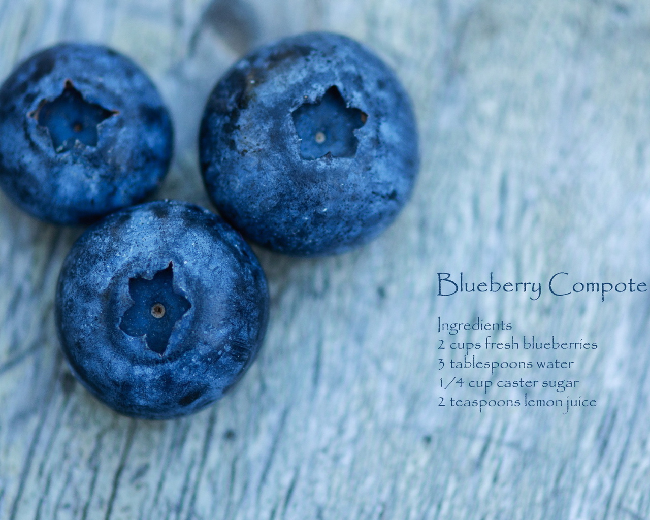 Черничный компот