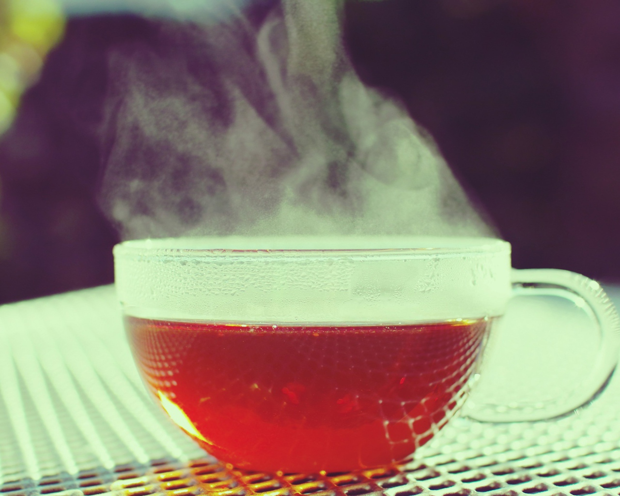 Горячий черный чай