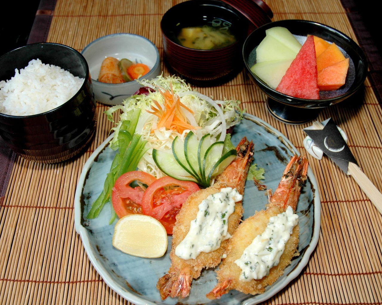 Обед по Японски
