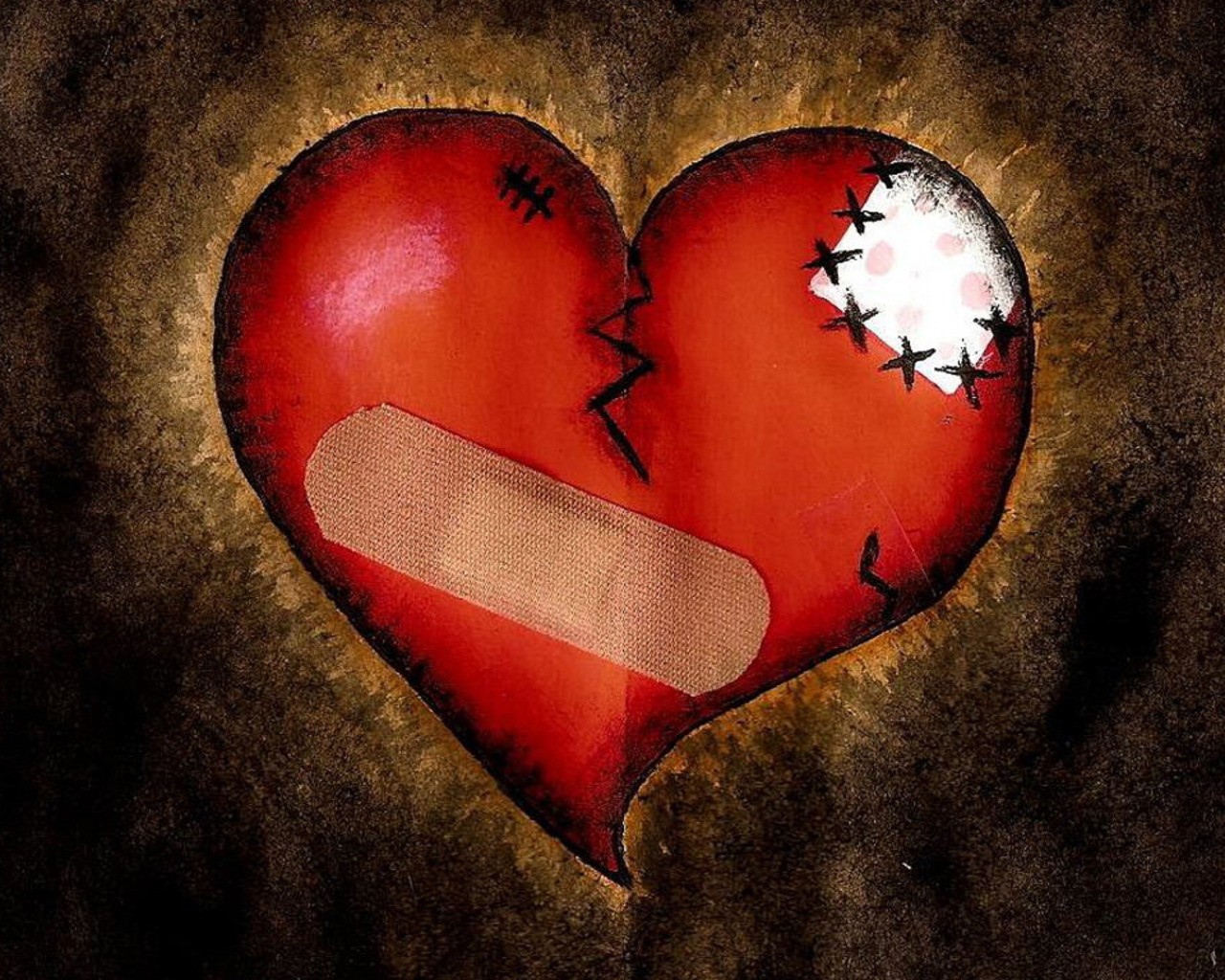 A wounded heart