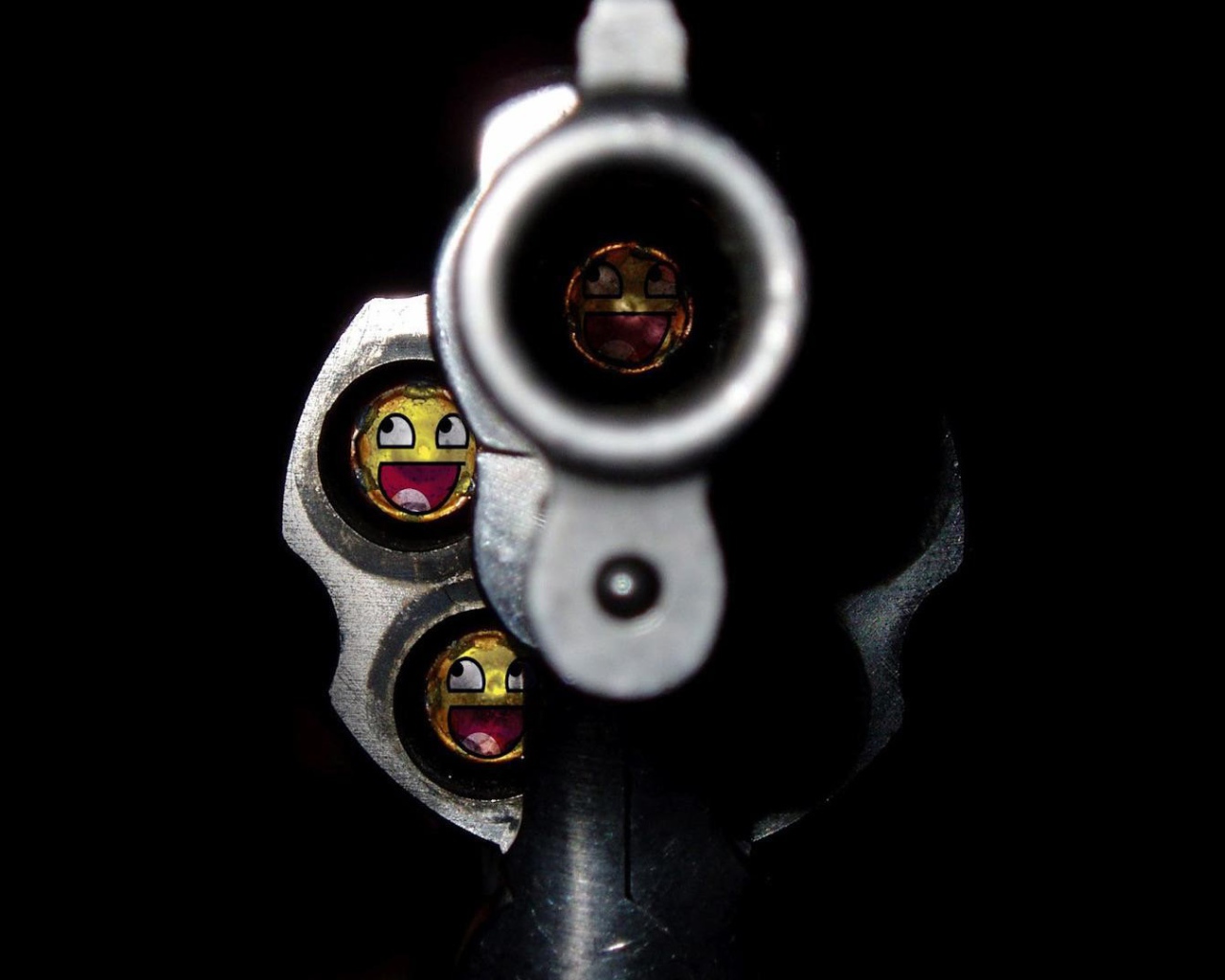 Дуло револьвера