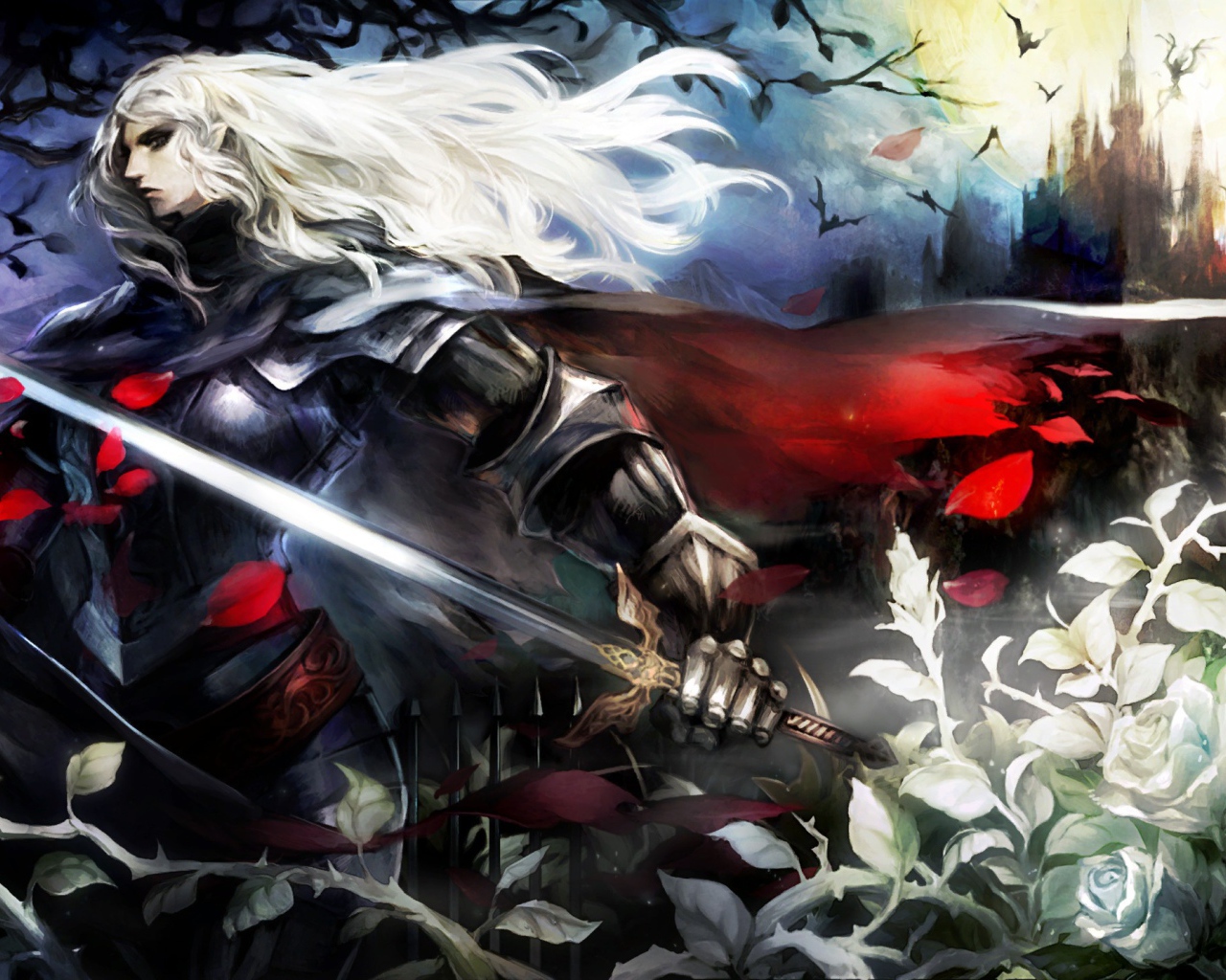 Девушка с мечом из игры