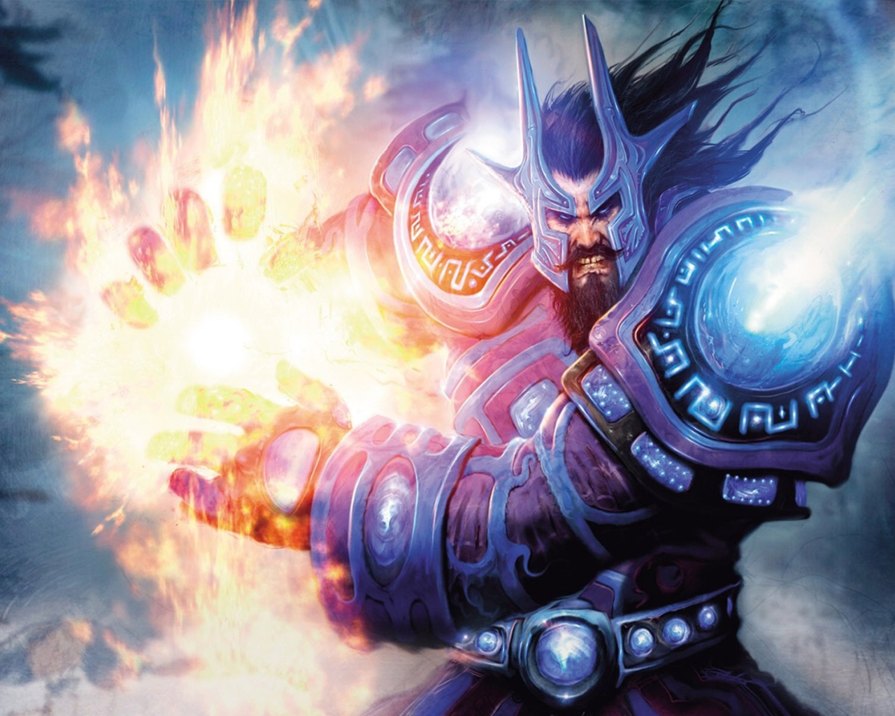 Огненный воин из игры