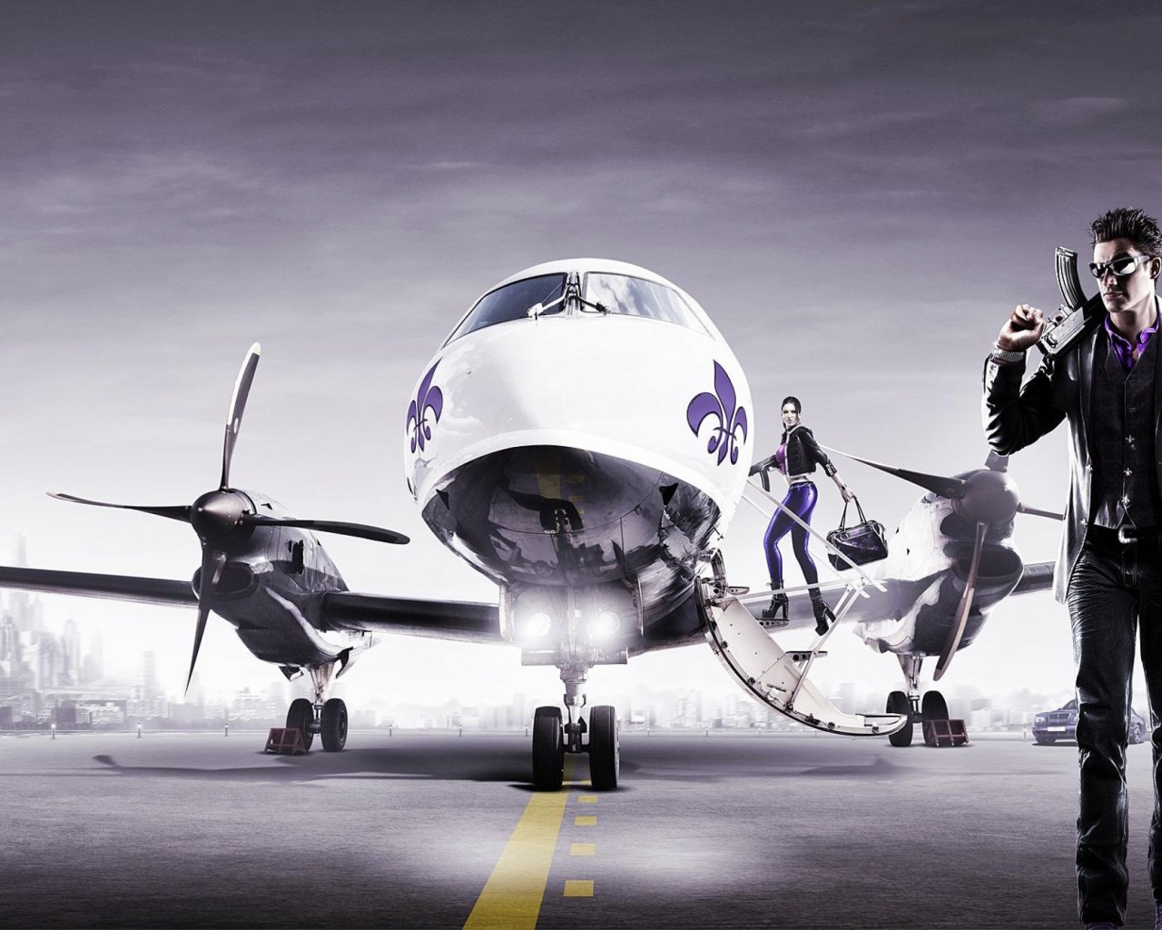 Герои игры Saints Row 3