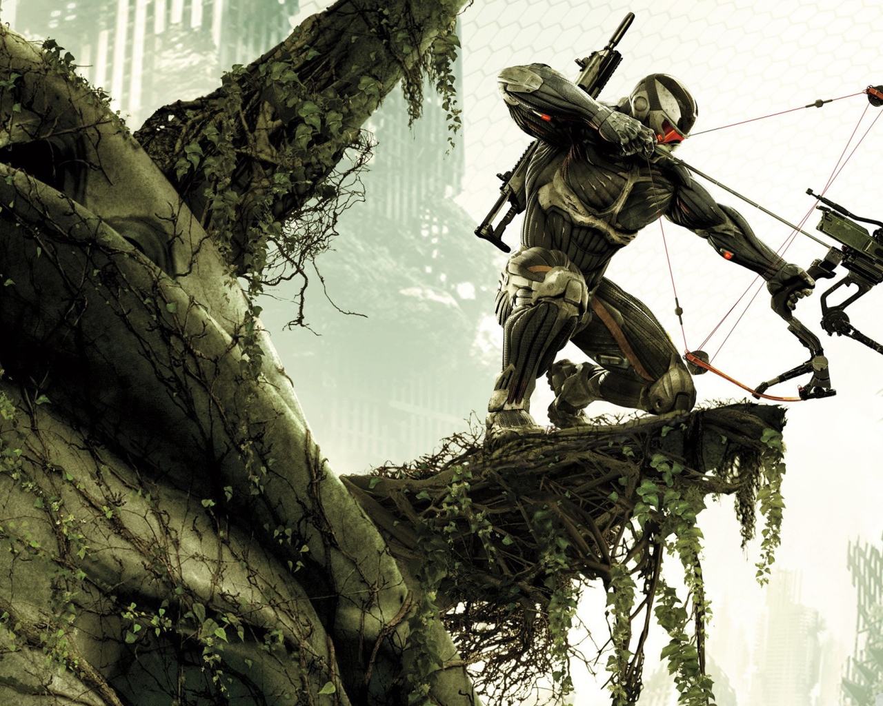 Робот с луком из Crisis 3