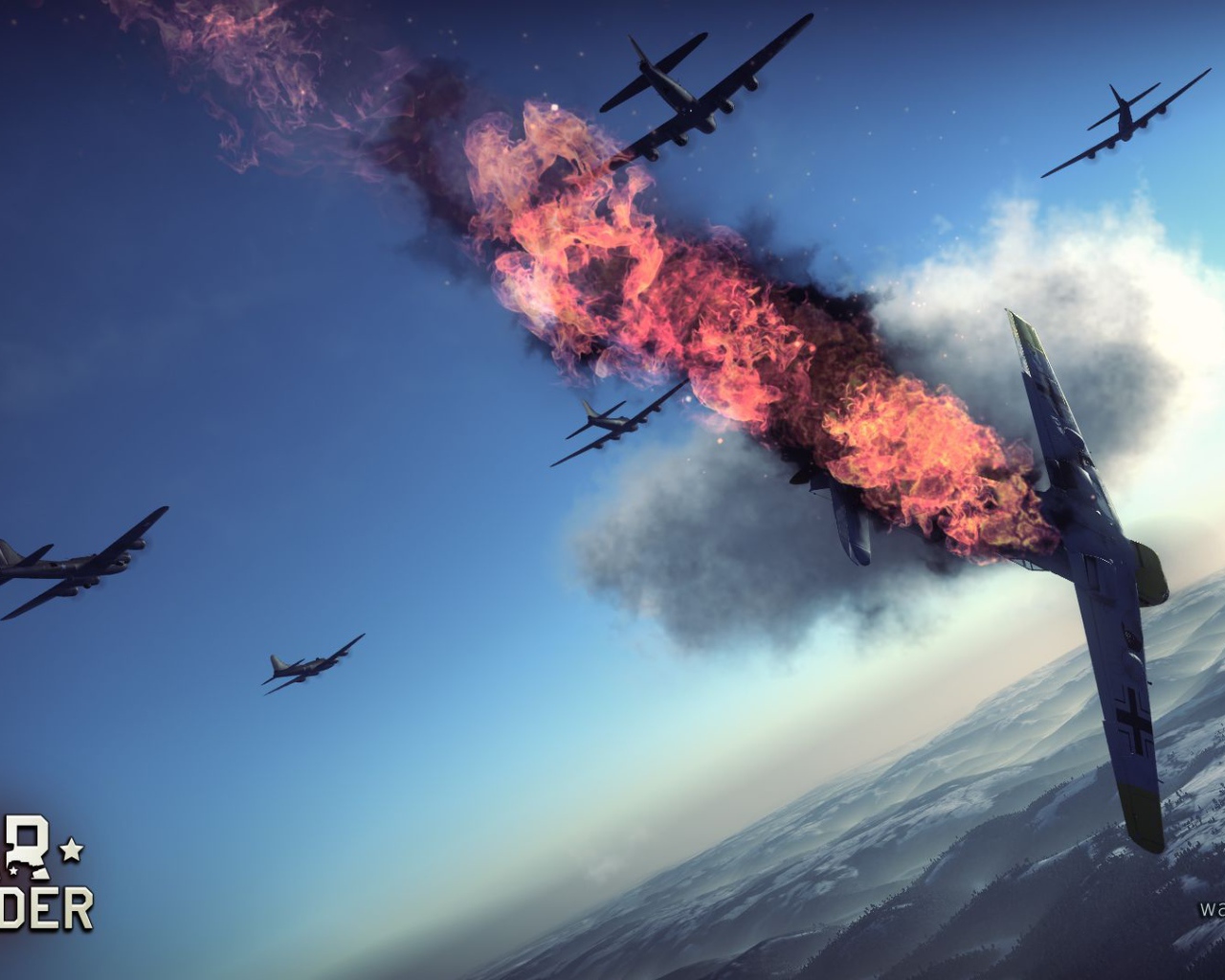 War Thunder воздушный бой