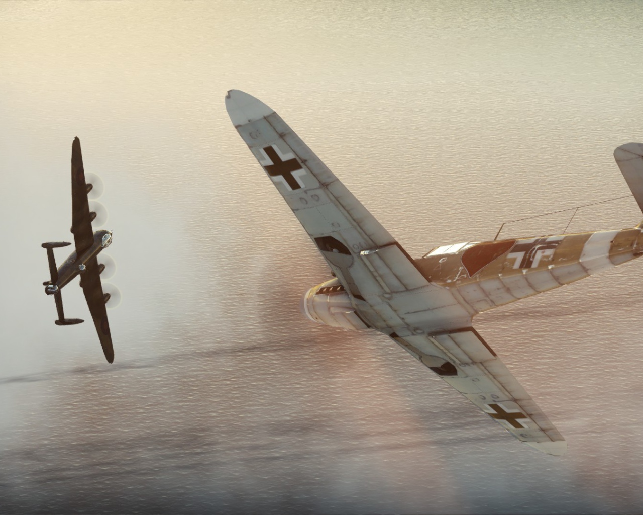 War Thunder битва самолетов