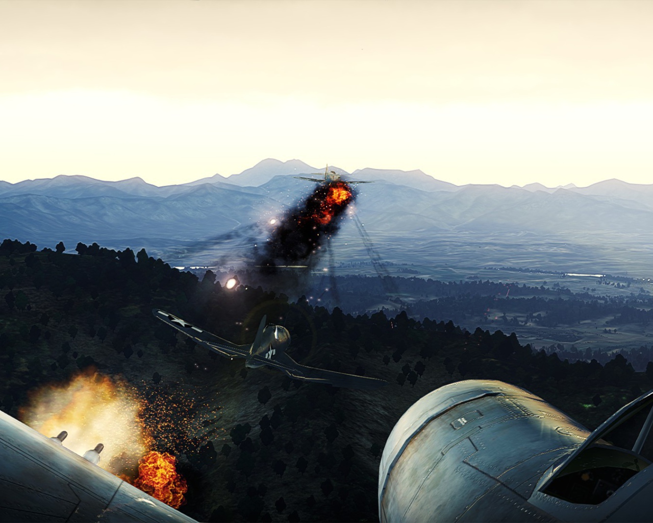 War Thunder уничтожения вражеский самолет