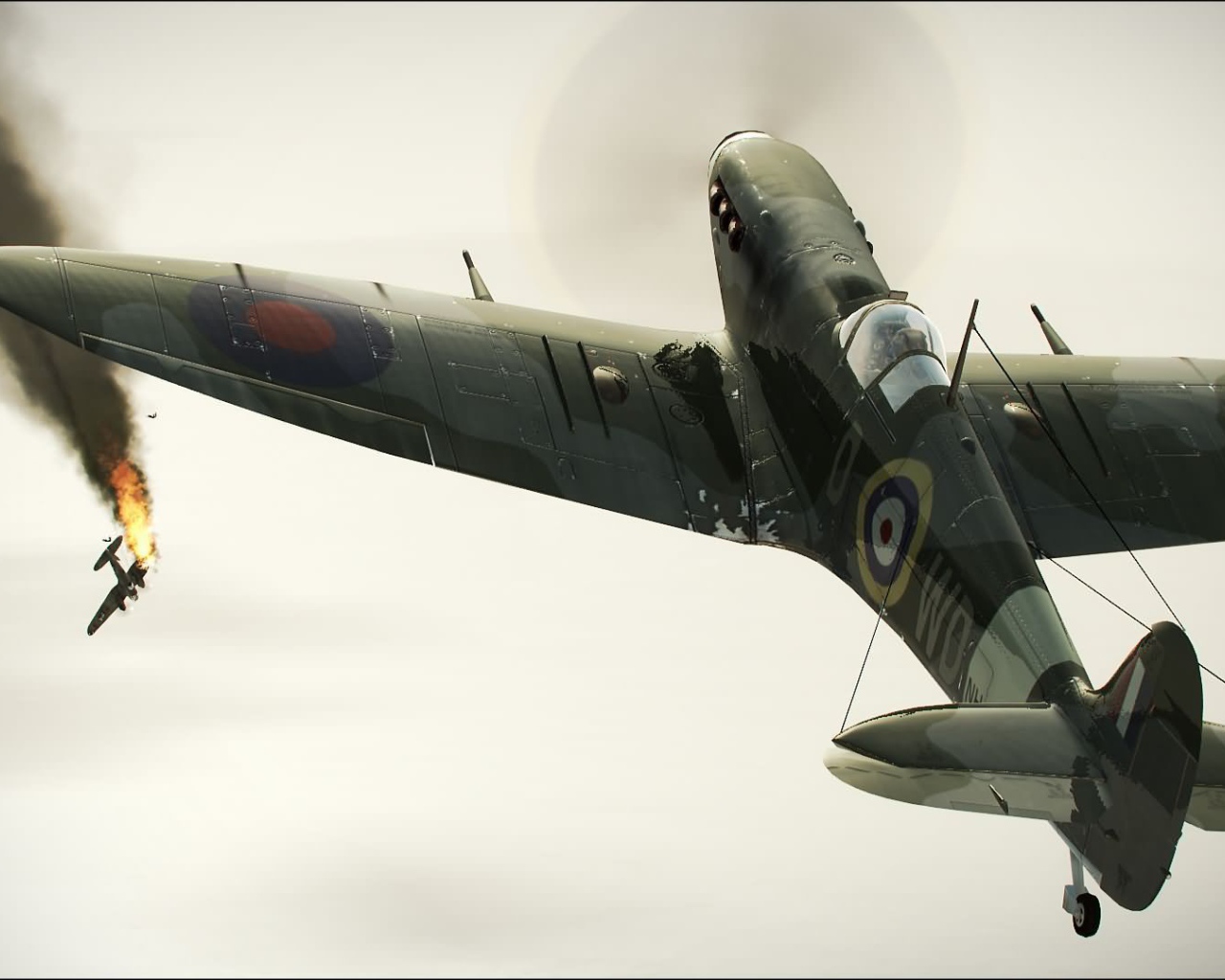 War Thunder истребитель