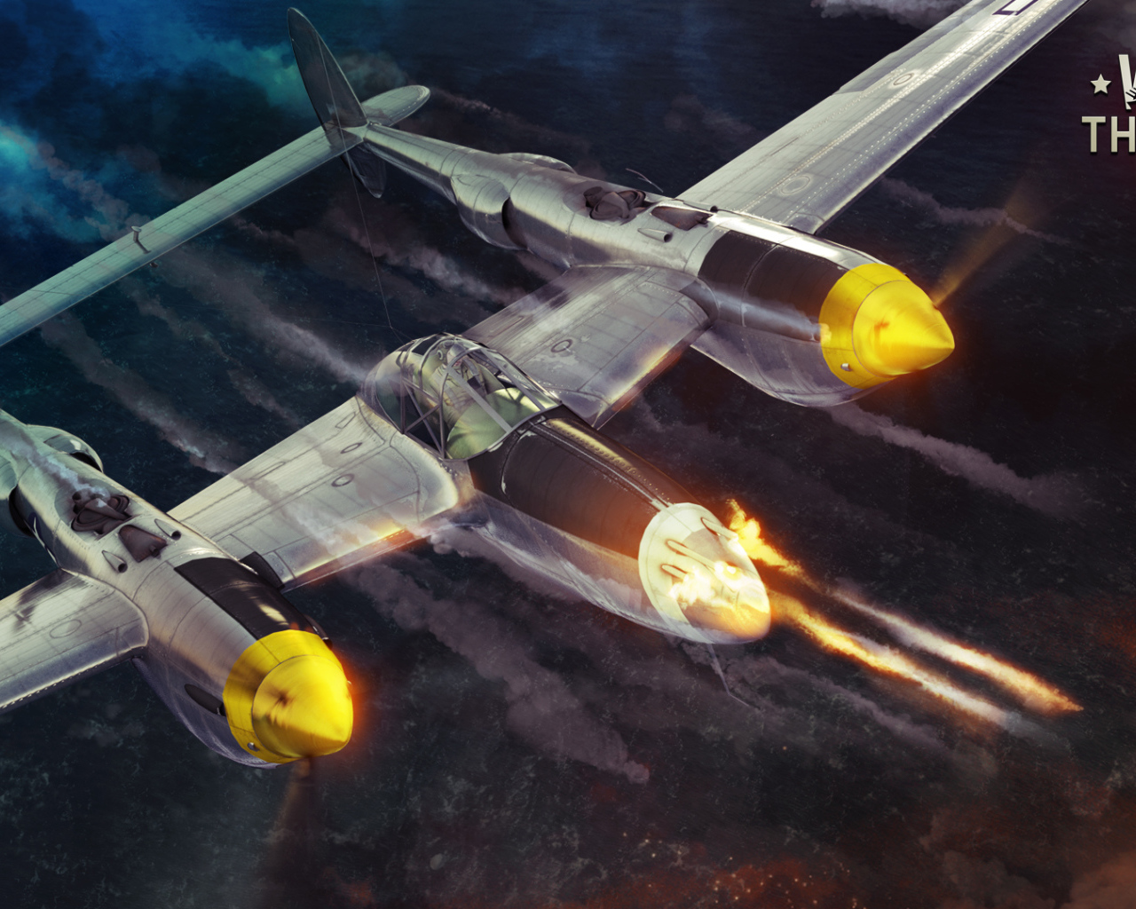 War Thunder огромный истребитель