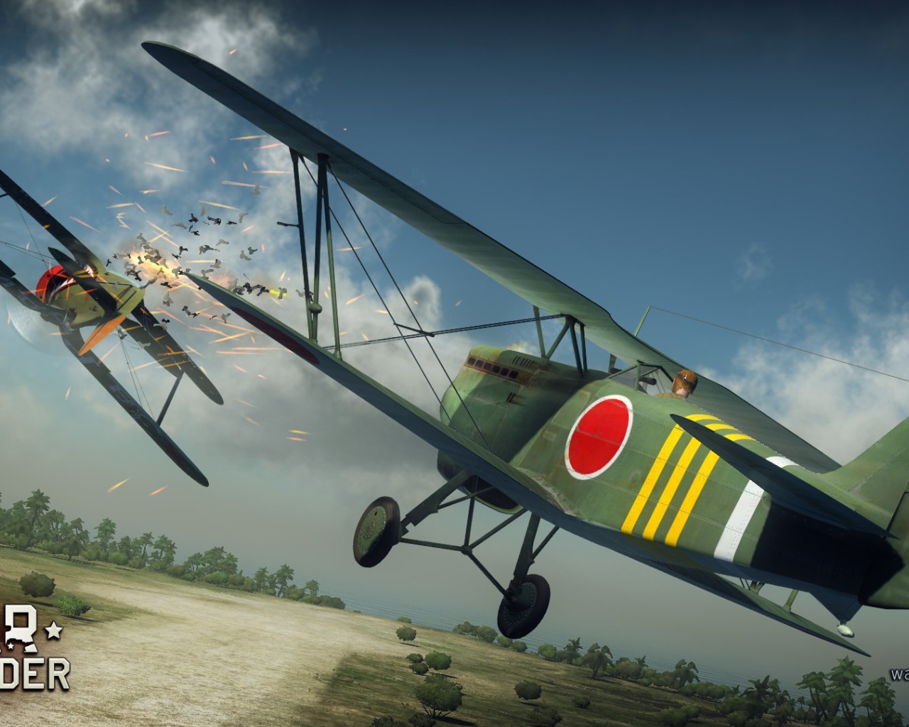 War Thunder японский самолет