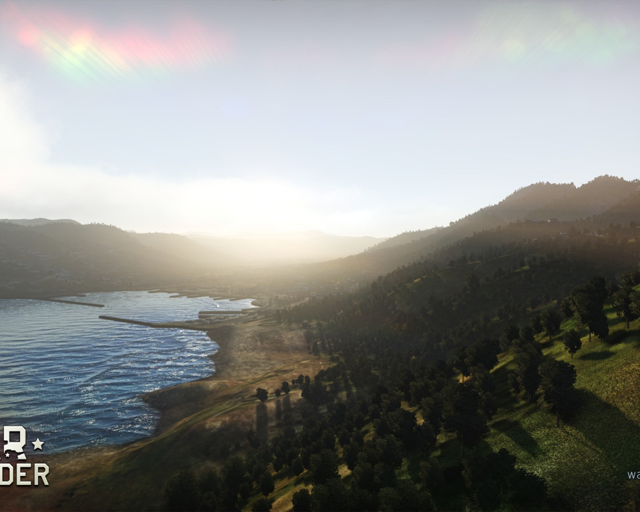 War Thunder вид на океан