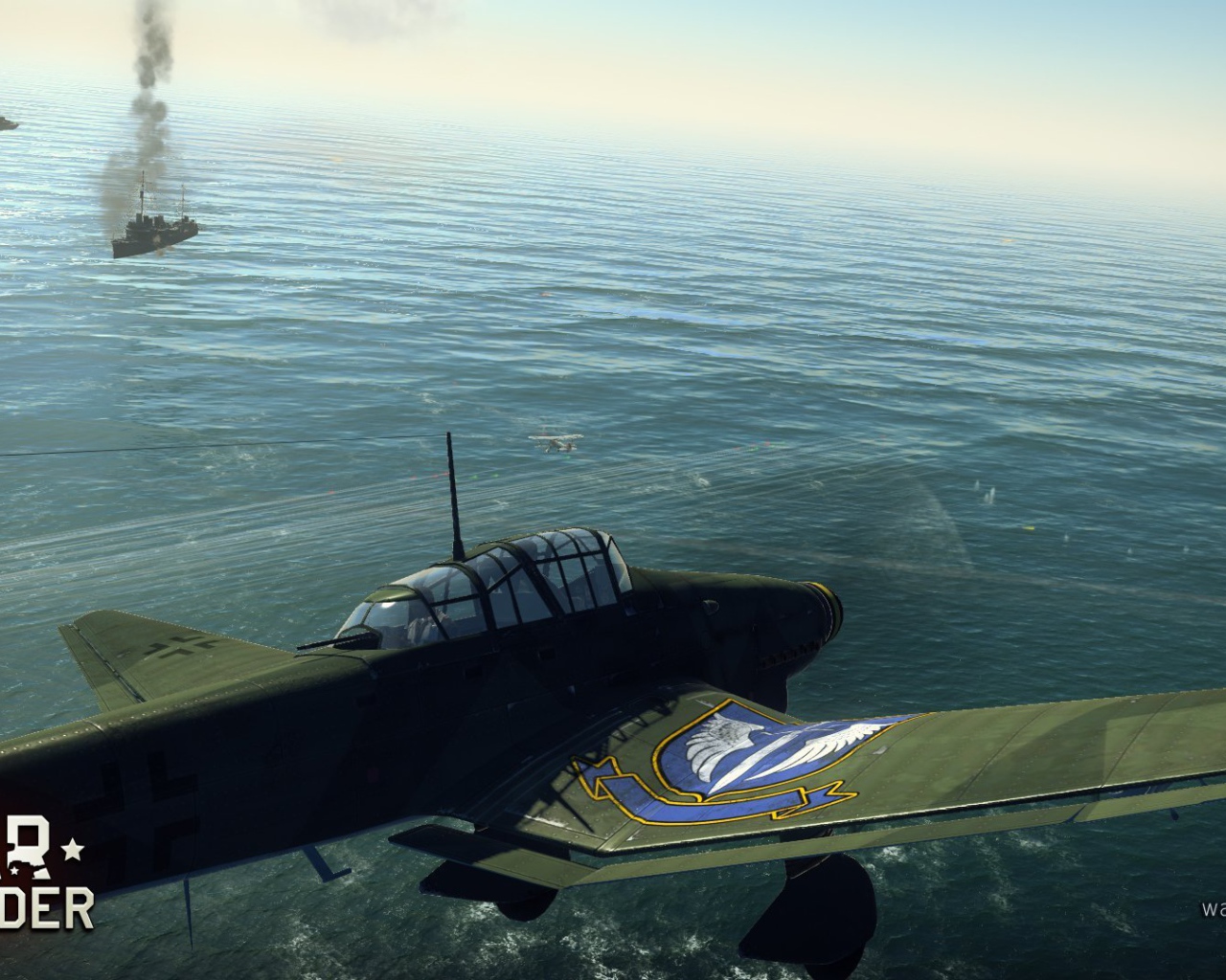 War Thunder самолет с бомбами