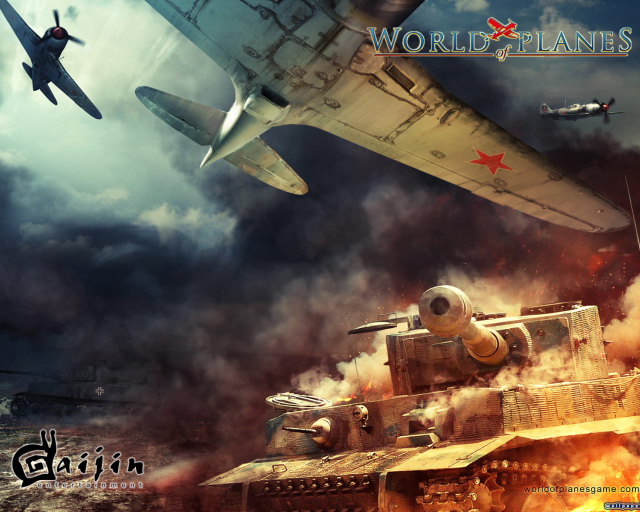 War Thunder самолет против танка