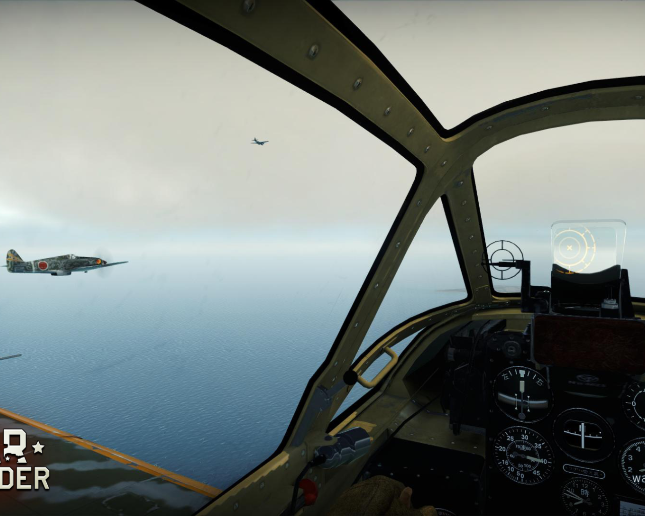 War Thunder два самолета в небесах