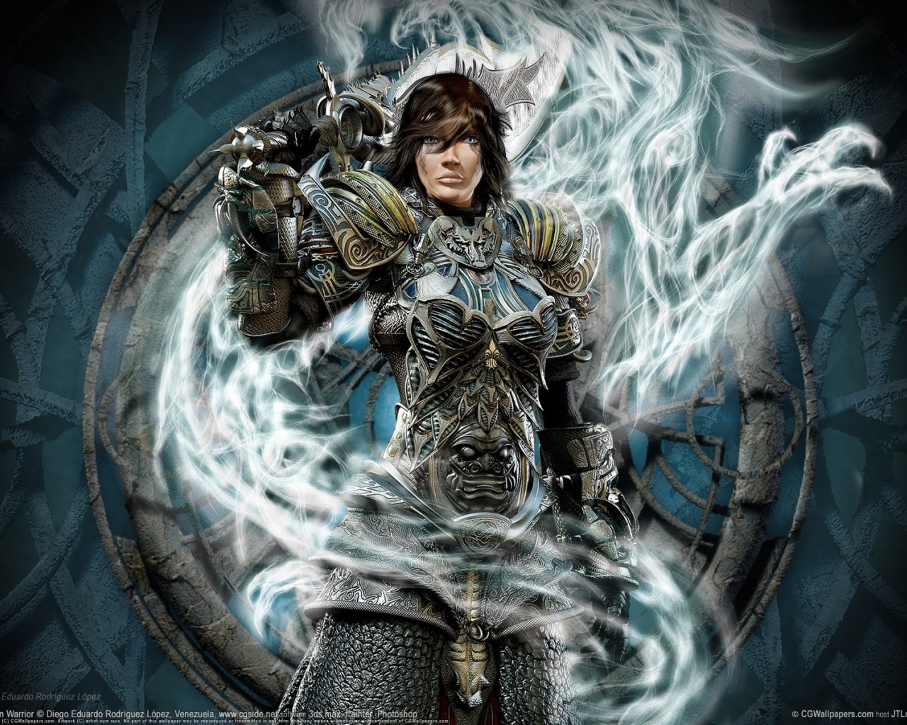 Воин дракон из игры