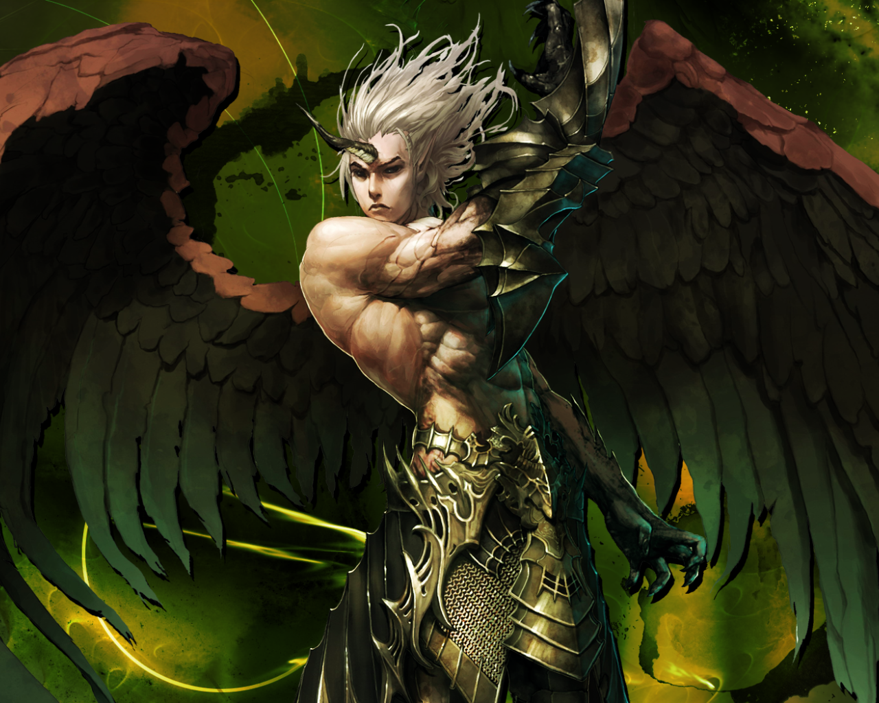 Крылатый демон