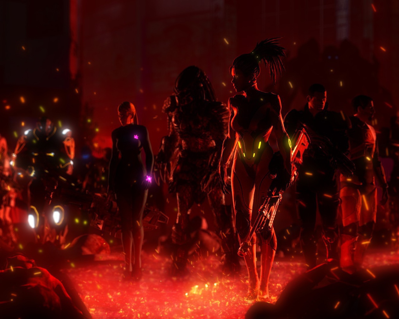 Кадр из игры StarCraft