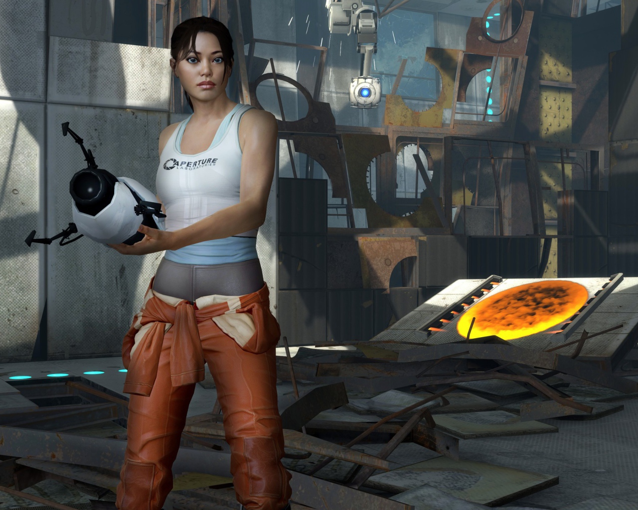 Девушка воин из игры