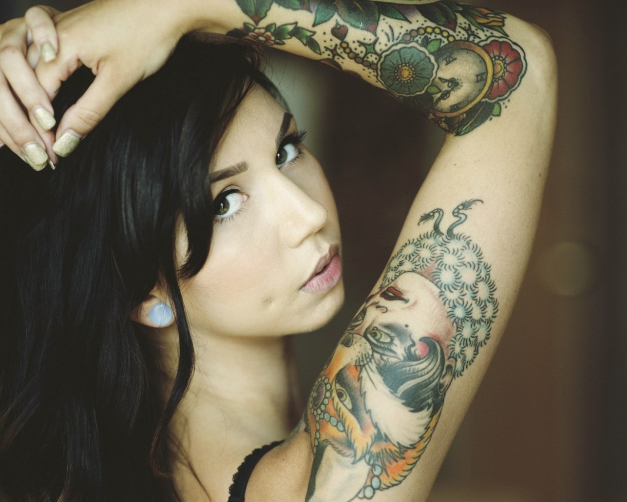 Рука с татуировкой