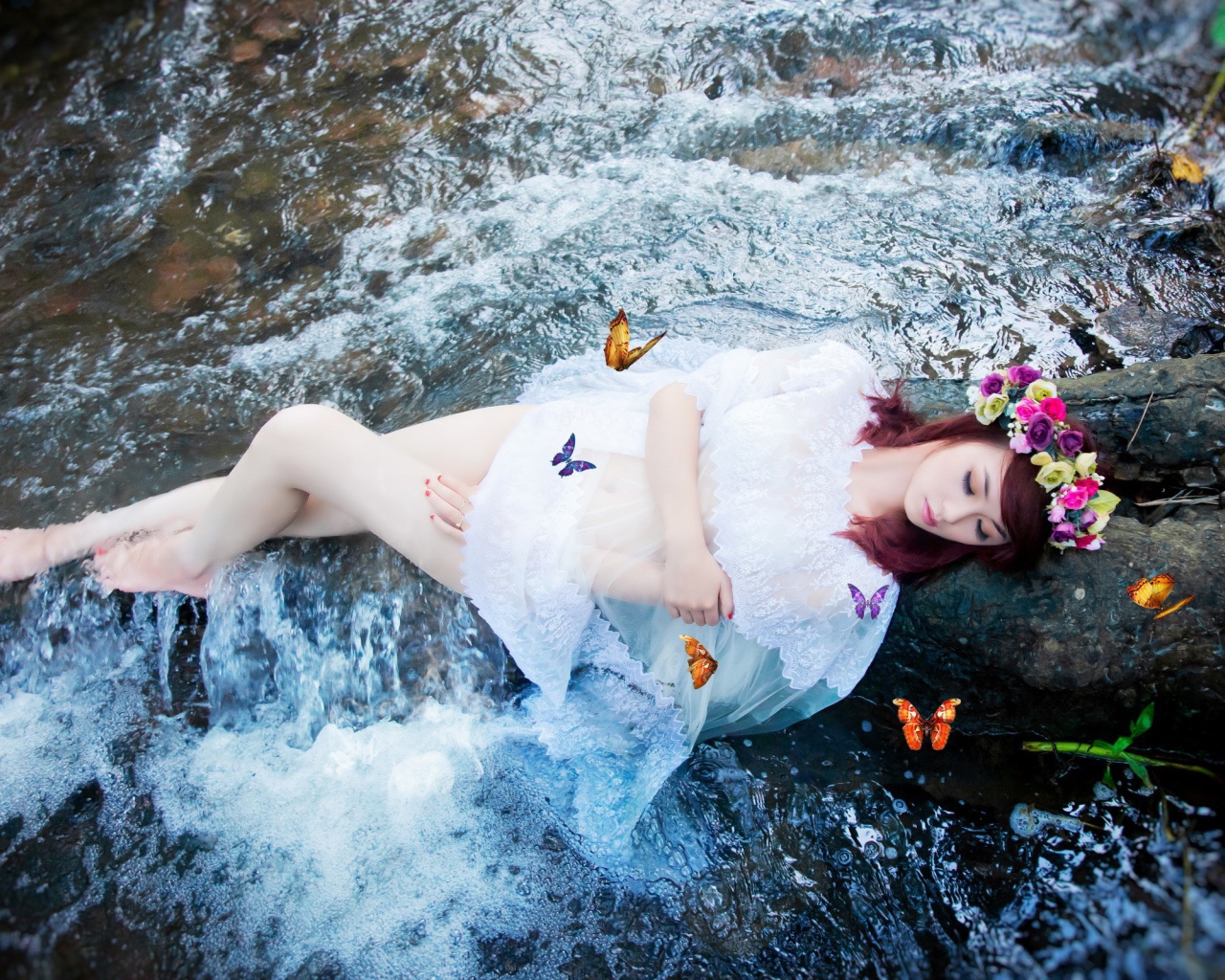 Утопленница с венком