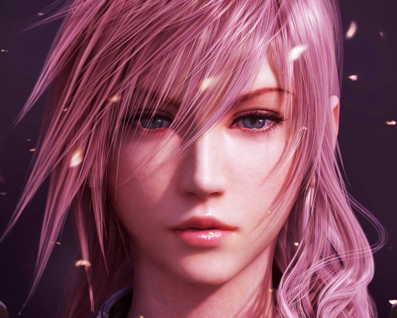 Розовый портрет