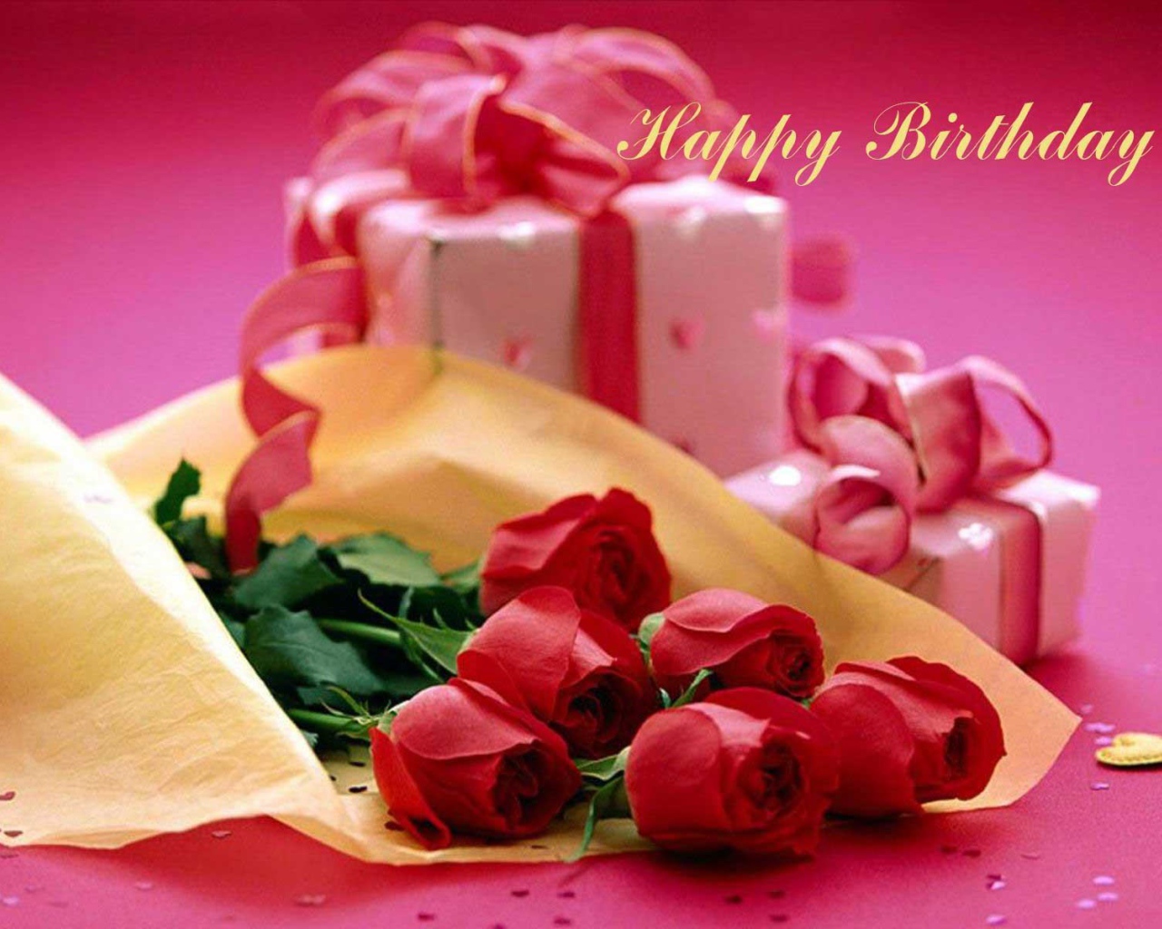 Красивая открытка на день рождения