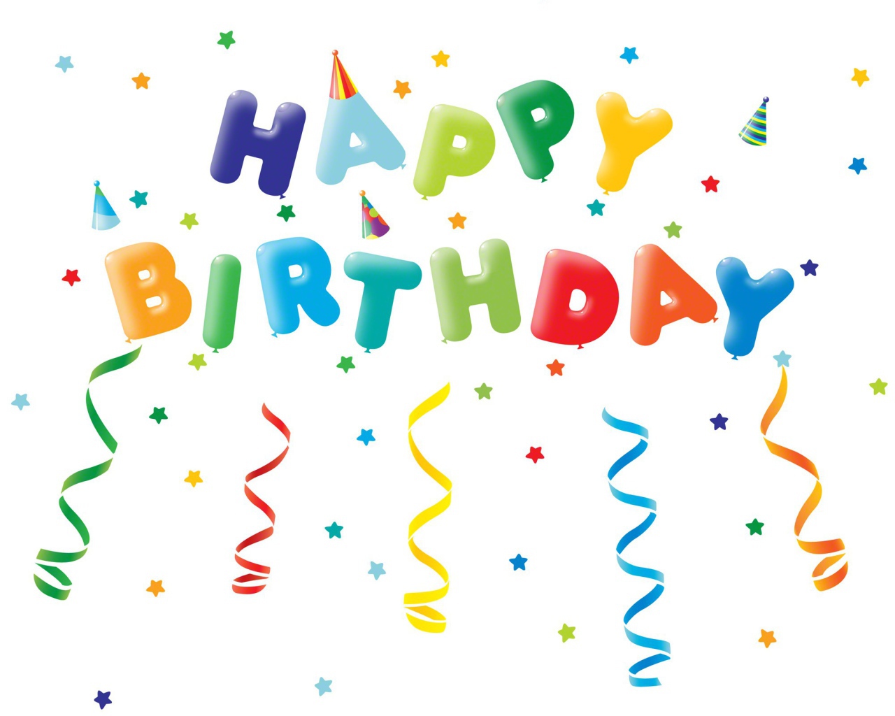 Яркое поздравление на день рождения