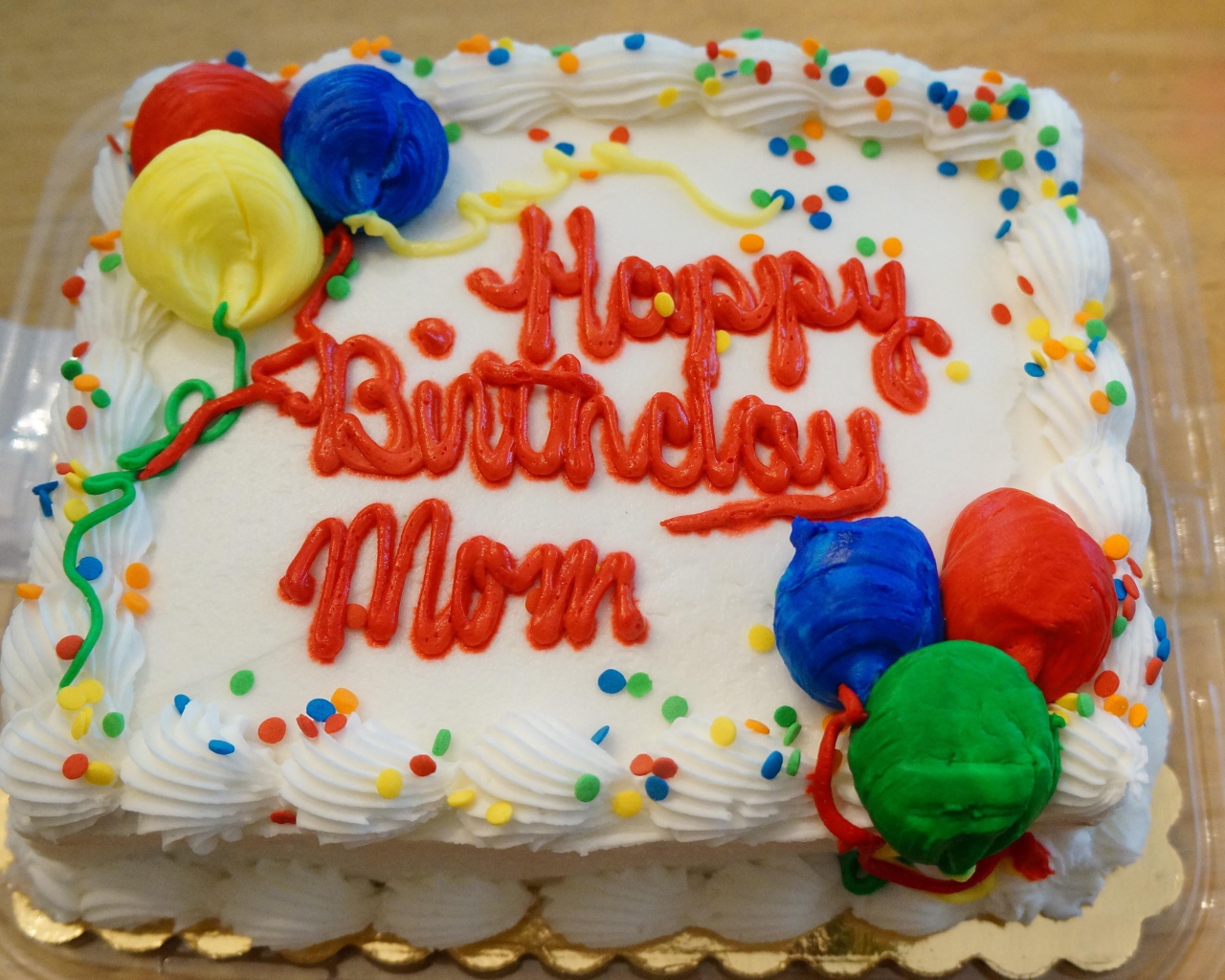 Торт маме на день рождения