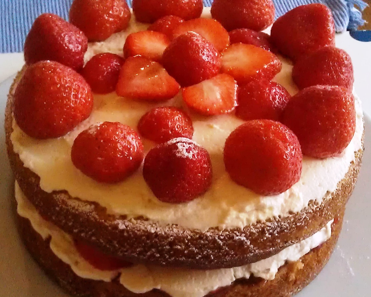 Вкусный торт ко дню рождения