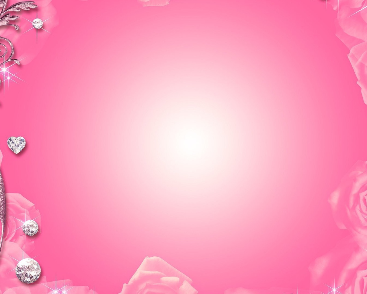 Алмазное сердце на день рождения